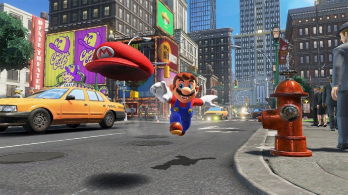 Super Mario Odyssey no Nintendo Switch