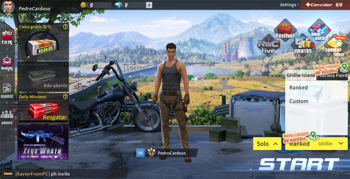 Rules of Survival no PC