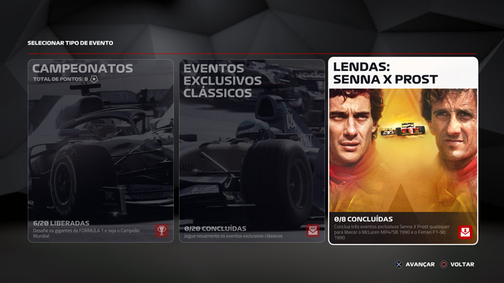 F1 2019 Senna x Prost